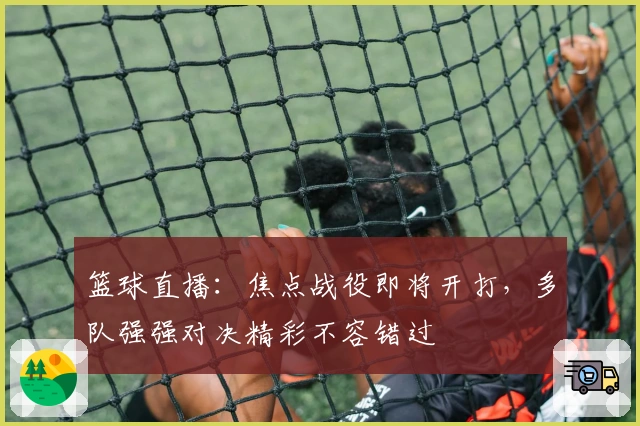 篮球直播：焦点战役即将开打，多队强强对决精彩不容错过